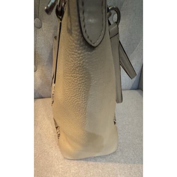 Coach F57510 Snake Patchwork Ava Tote in Beechwood Beige/Gold Hardware - Picture 11 of 15